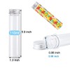 LATRAT 12 Pcs Plastic Test Tubes with Screw Cap (110ml)