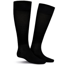 KUNERT Men's Knee-High Socks - Black - 43/44