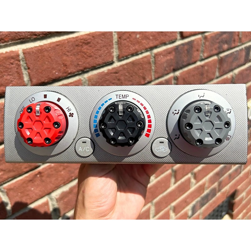 Toyota Tacoma AC Control Knob Replacement - Tacoma Heater Knobs,