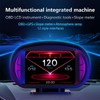 Car HUD Display OBD2 GPS Mode with Inclinometer Compass Speed