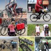VGEBY Bicycle Touring Carrier, Aluminum Alloy Bicycle Luggage Carrier Cargo