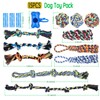 15pc Heavy Duty Dog Rope Toys Tough Tug of War
