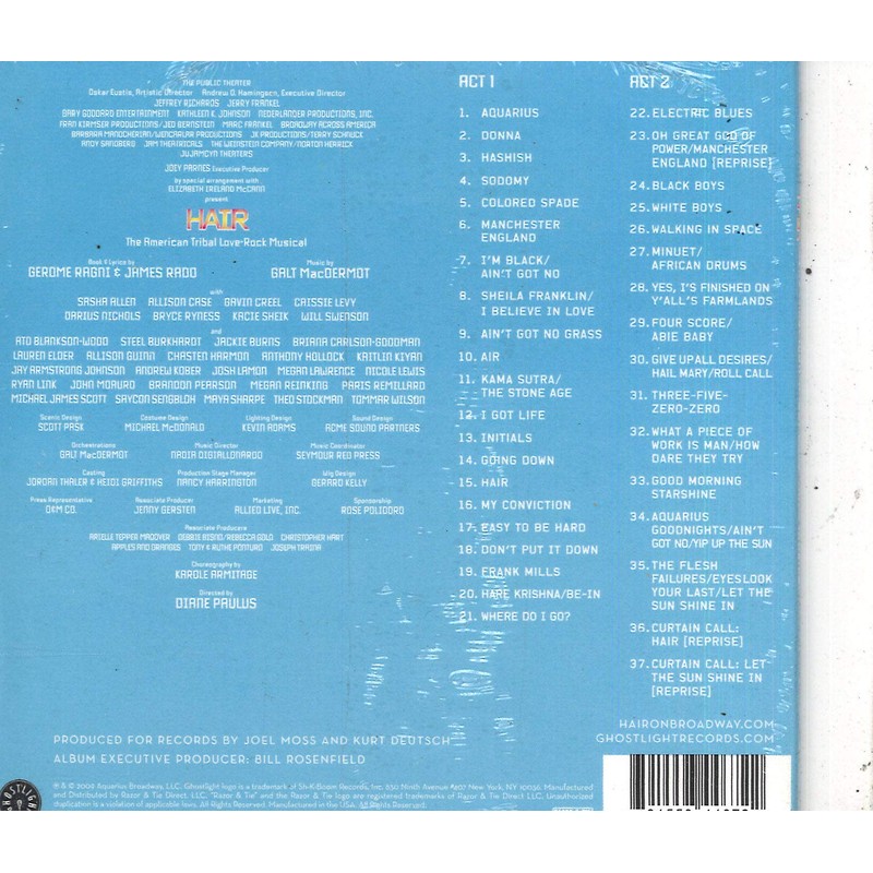 Hair [New Broadway Cast Recording]