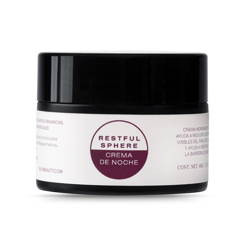 Crema de Noche Restful Sphere - Hidratación Regeneradora con Karité,