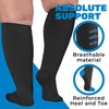 (3 Pairs) Compression Stockings for Women and Men 15-20mmHg -