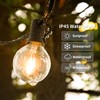 200ft 2-Pack Outdoor String Lights,Dimmable G40 LED String Lights with