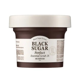 skin food [Instant Shaving Pack] Skinfood Black Sugar Perfect Essential Scrub 2X 210g 3472756 / [순삭팩] 스킨푸드 블랙슈가 퍼펙트 에센셜 스크럽 2X 210g 3472756