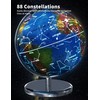 Waldauge Illuminated World Globe with Stand, 9" Earth Globes with
