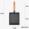 Toutrop 7.5" Cast Iron Omelette Pan, Rectangle Tamagoyaki Egg Roll
