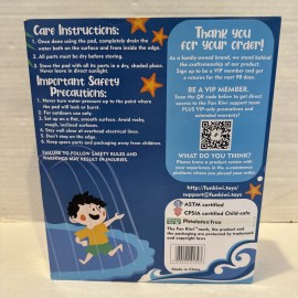 Fun Kiwi Non-Slip Splash Pad for Dogs, Kids & Adults - Large 76” - FUN KIWI -