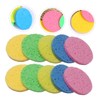 VICASKY 30 pcs Round Compressed Facial Cleansing Sponges for Makeup