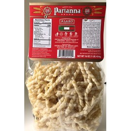 Partanna Busiate Sicilian Artisanal Pasta Classic Cut 6 pack x 1 lb (6 lbs )