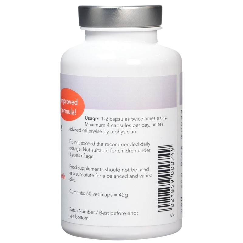 Epigenar Curcumin Oregano Quercetin Complex 60 Vegi Capsules, 30 g