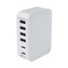 Kashimura NAC-038 Compact USB 6 Port 6A Charger Directly Connected