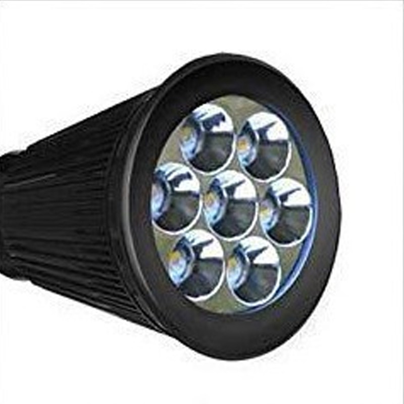 Ground Light Colorful ABS with Double Rotatable Joint Solar Spotlight