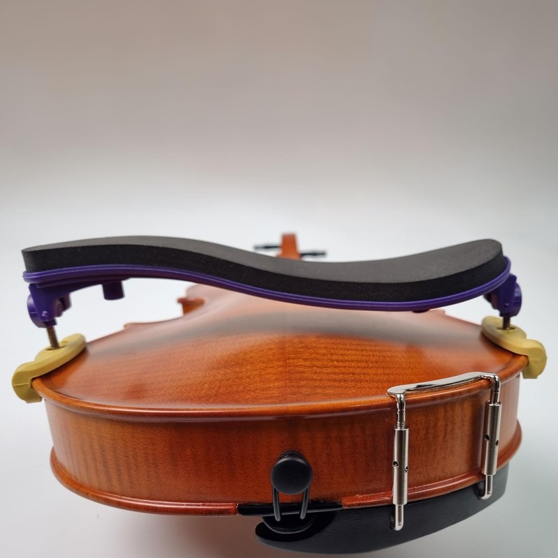 Hidersine Shoulder Rest 3/4 to 1/2 size. Purple. Shawbury model.