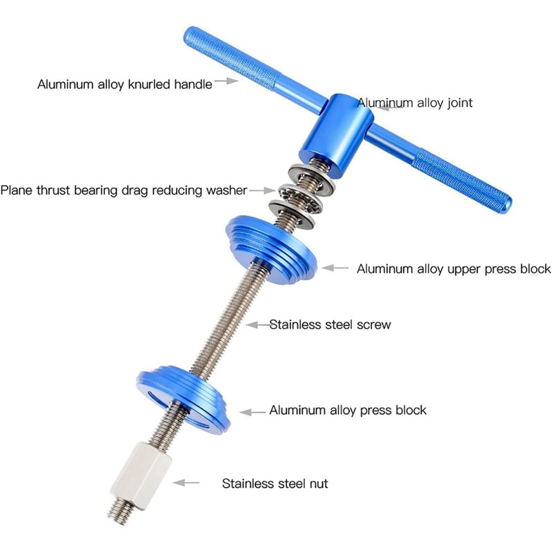 BIGP Press Tool for Bicycle Headset, Bicycle BB Bearing Press