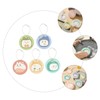 CHILDWEET 5pcs Cartoon Dish Scrubber Reusable Kitchen Cleaning Sponges for
