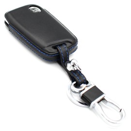 Finest Folia Leder Schlssel Hlle VD (Nur Keyless Go) von Finest-Folia GmbH (Schwarz Blau)