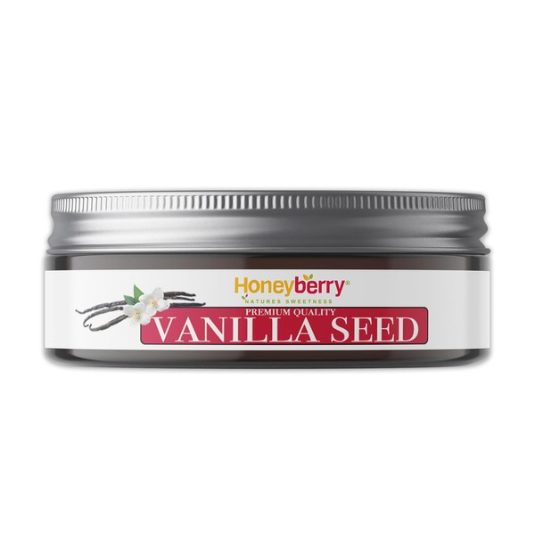 Premium Madagascan Vanilla Seeds 25g - Pure Vanilla Powder for