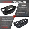 Wanzuwbip Fog Light Cover Trim Kit Fit for Civic Hatchback