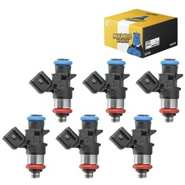 6pcs Fuel Injector 0280158313 04627794AA 4 Holes for Jeep Cherokee 3.2L V6 2014-2017