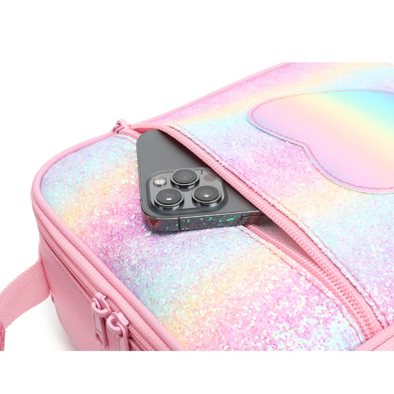 FlowFly Kids Lunch Box Insulated Soft Bag Mini Cooler Back