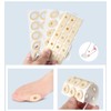 Natiform 75 Pcs Protective Toe Quill Eye Circle Anti-Friction Pads