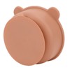 Silicone Baby Bowl Spoon Set with Bottom Suction Cup Ergonomic