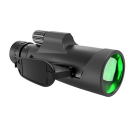 Monocular 10-30x Zoom Monocular with Night Vision BAK4 Prism FMC Telescope Adult with Holder and Tripod Clear Low Light Vision for Climbing, Ball Games, Concerts