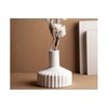 Storefactory SAMSET Large White Ceramic Vase