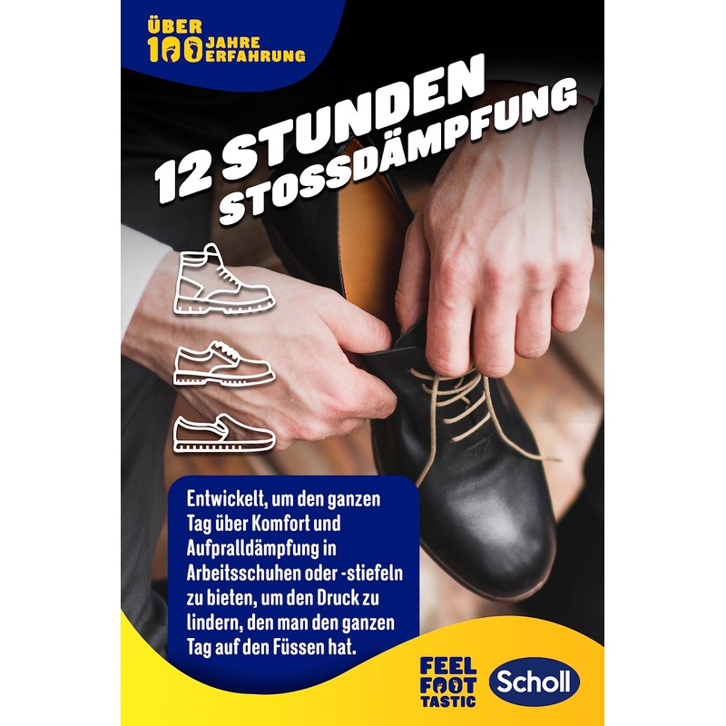 Scholl GelActiv Work Insoles