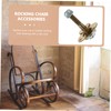 Healeved 4pcs Rocking Chair Bearing - Traditional Style, Iron Material,
