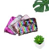 Double-Sided Glitter Pencil Case Reversible Sequin Zipper Pencil Pouch for