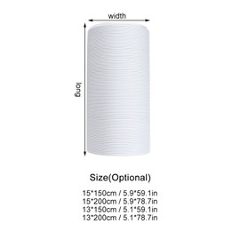WOHPNLE Portable Air Conditioner Hose, Air Conditioner Exhaust Hose Universal Flexible Air Conditioner Exhaust Hose Tube Replacement Parts(13cm*1.5M)