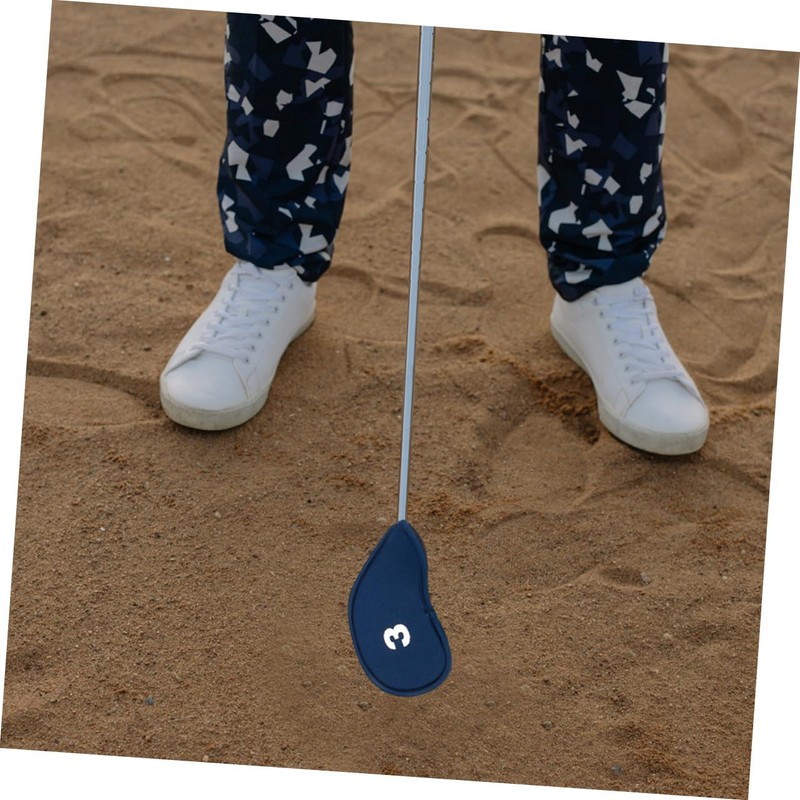 Kisangel 11pcs Golf Iron Professional Portable for Iron Elastic Material