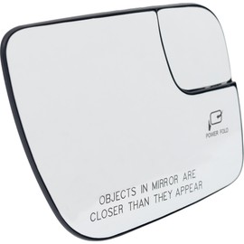 Kool Vue Mirror Glass Compatible With Ford Explorer 2016-2019, Heated, Passenger Side