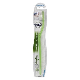 Tom's of Maine Toothbrush Naturally Clean, Medium 1 ea
