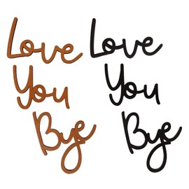 2 Sets of Wooden Letter Decorations, Creative Wooden Crafts, Home Decorations, Romantic Decorations