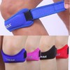 Knee Support Band for Work and Muscle Protection (1 Piece) Thin Red
