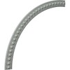 Ekena Millwork CR65HI Hillsborough Running Coin Ceiling Ring (1/4 of