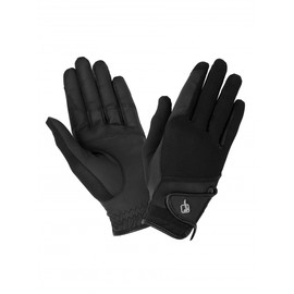 LeMieux Pro Mesh Horse Riding Gloves - Black XL
