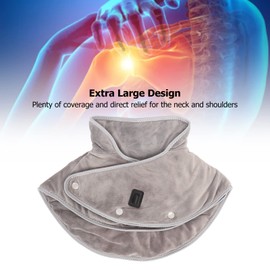 Neck Shoulder Heating Pad, USB Neck Shoulder Heating Pad, 3 Levels Temp Timing Relaxing Portable Electric Heating Pad for Back, Shoulder, Neck, Quick Heating