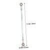 Mikinona 4pcs Durable Atv Tie Rod End Kit Precision Steering