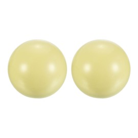 PATIKIL 2-1/4" Billiard Cue Ball, 2Pcs Regulation Size Pool Table Pool Cue Ball Practice Training Ball for Billiard Room Game Room, Beige