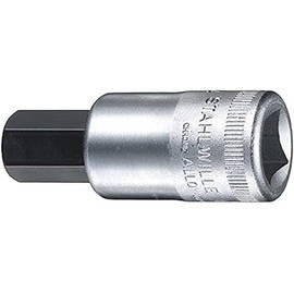 Stahlwille STW54A716 1/2-Inch Drive 7/16-Inch In-Hexagon Socket - Silver