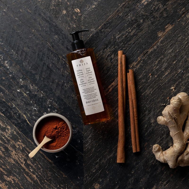 Prija Liquid Soap with Ginseng 2x 380 ml Bottle Soap