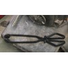green county hardware Black Iron Scissor Coal Tongs 13" Fireside