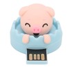 U Disk Cute Pig USB Interface Hot Swap Anti Electromagnetic