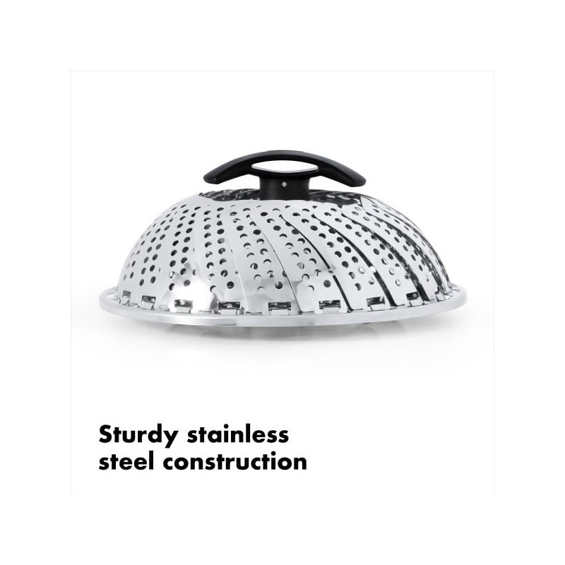 OXO Good Grips Stainless Steel Steamer With Extendable Handle